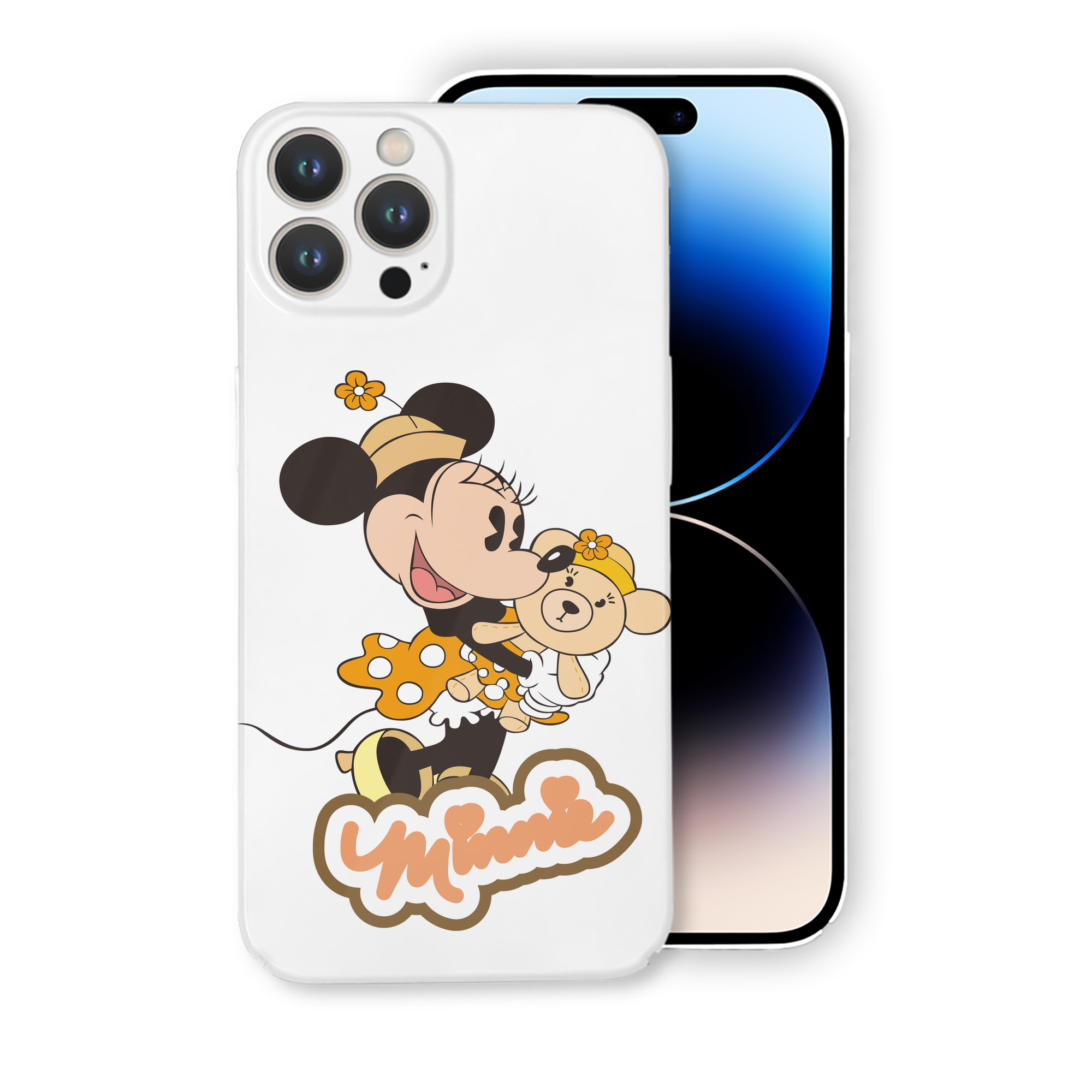（画像用） ミッキーマウス Mickey Mouse 【iPhone 14シリーズ対応】ハードケース